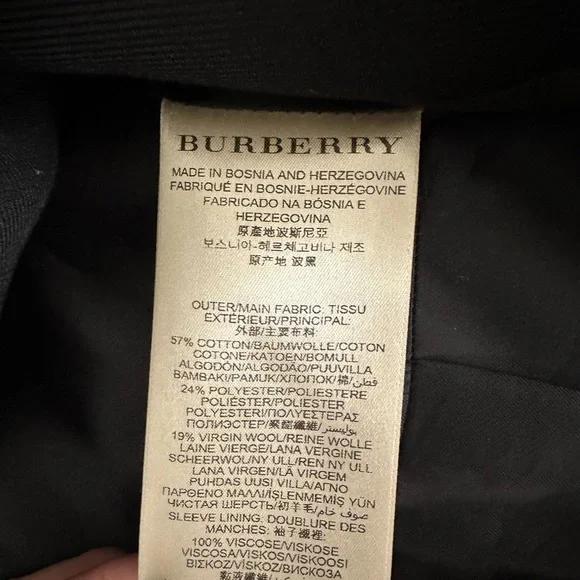 Burberry Black Women's Coat - Picture 7 of 7